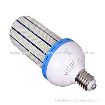 LED corn street light with 120W power, cooling fan inside, epistar SMD3528 chip, 95-105lm/W